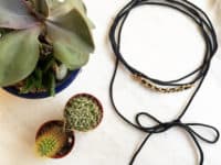 Breezy Fashion for the Hotter Months Ahead: Chic DIY Choker Tutorials