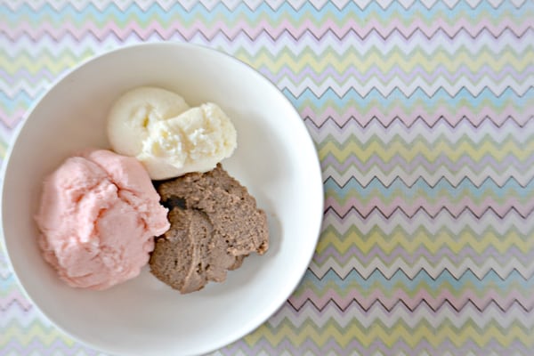 2-ingredient edible ice cream dough