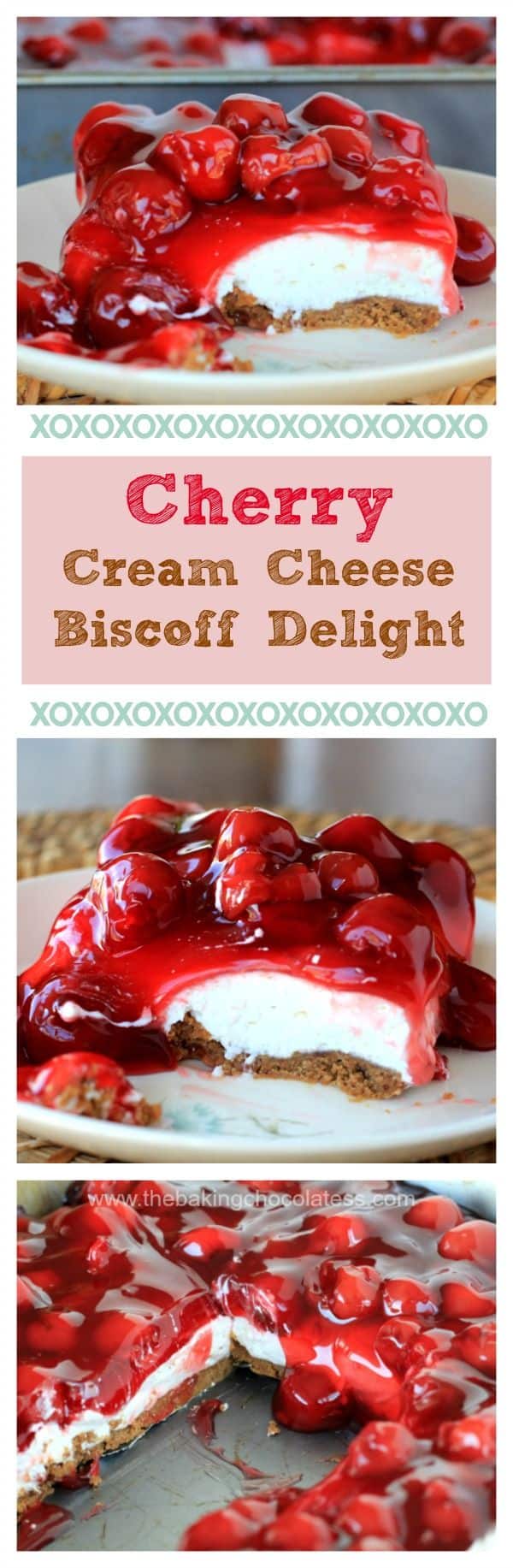 Cherry creamcheese Bisoff delight