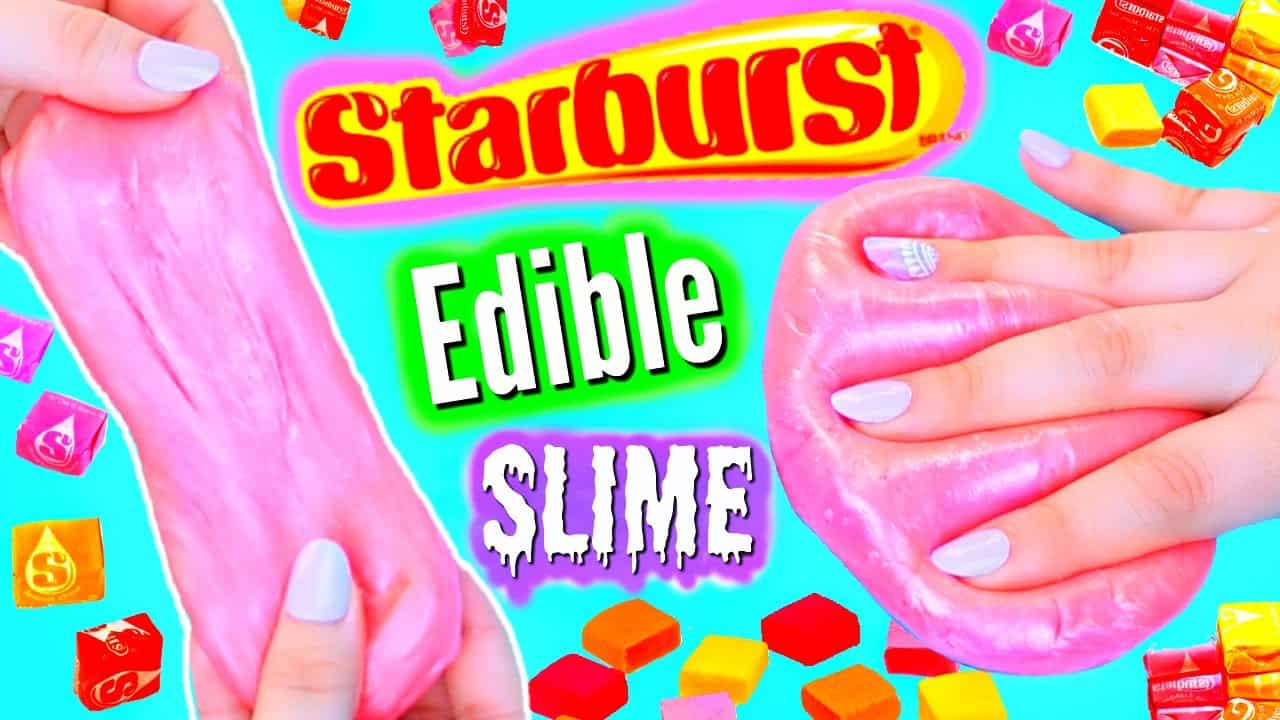Edible Starburst slime