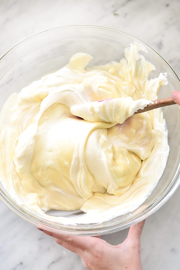 No-churn homemade vanilla ice cream made with sweetened condensed milk
