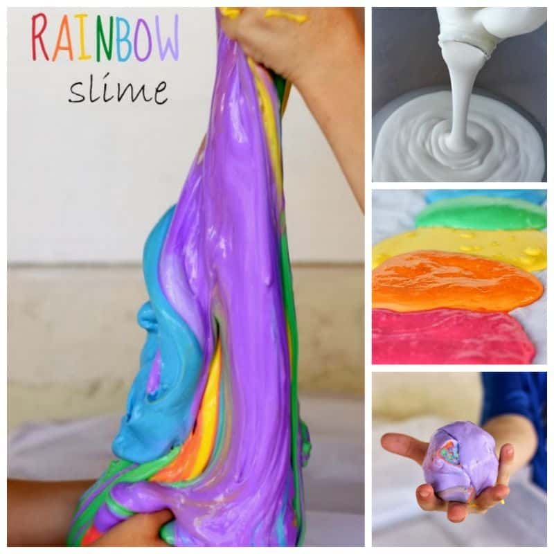 Rainbow slime