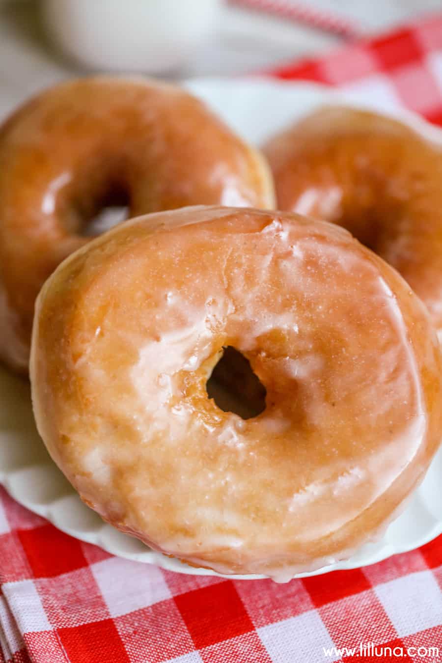 Classic homemade donuts