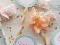 Cute straw cupcake toppers 200x150 Going Green: 15 Interesting Ways to Craft With Straws