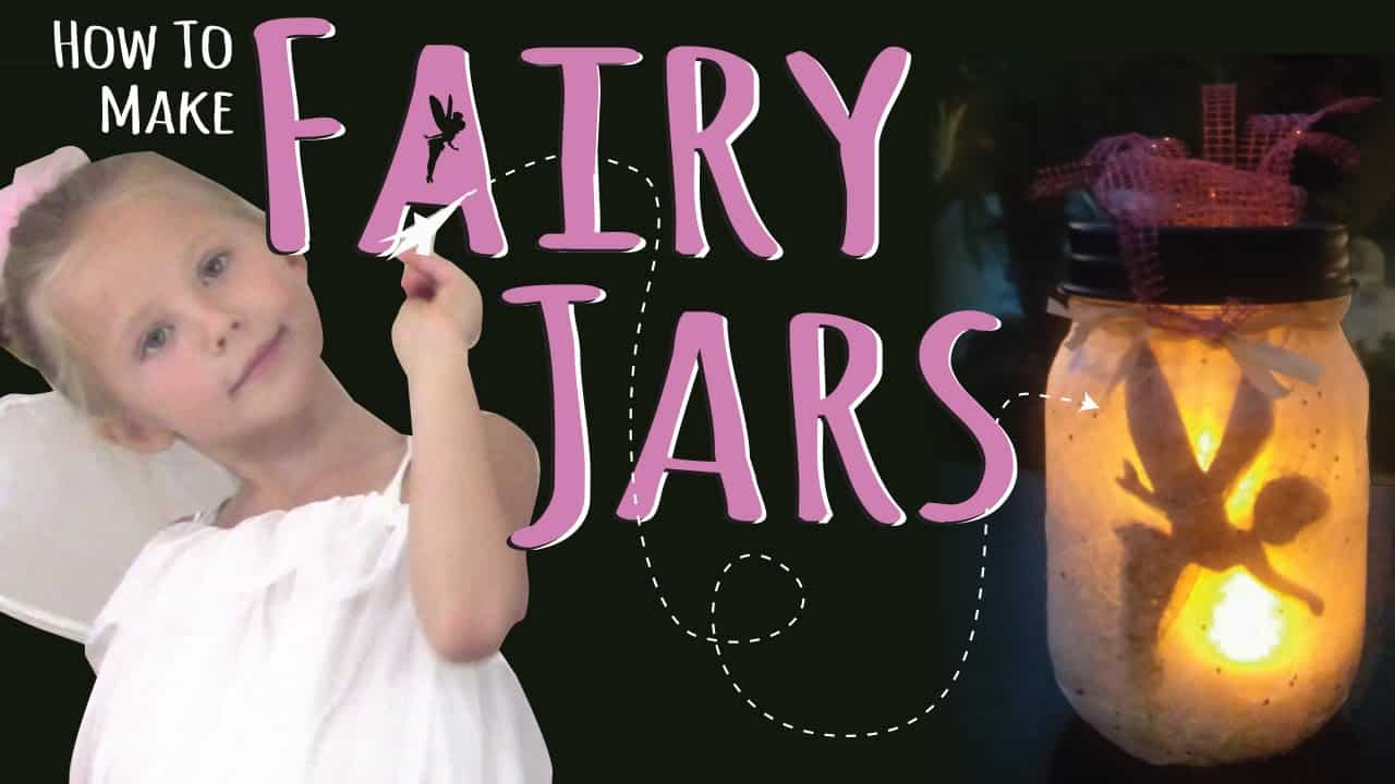 DIY fairy jars