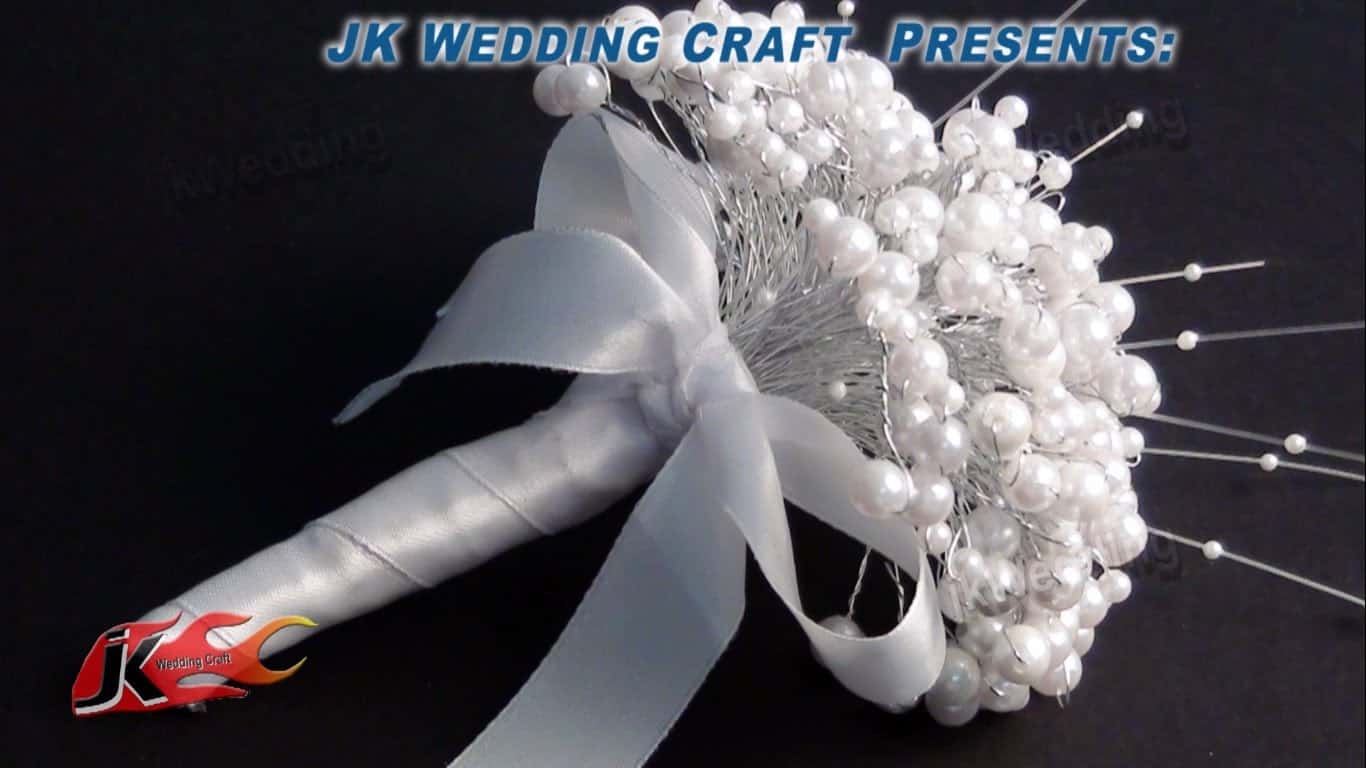 Pearl wedding bouquet