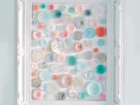 14 Cool Crafts Made With Buttons Unleash Color and Pattern