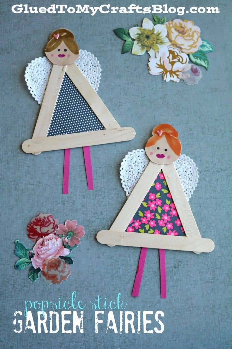Triangular garden fairies