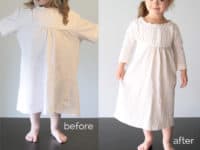 10 minute upcycled nightgown 200x150 DIY Nightgowns for Warm and Comfortable Nights