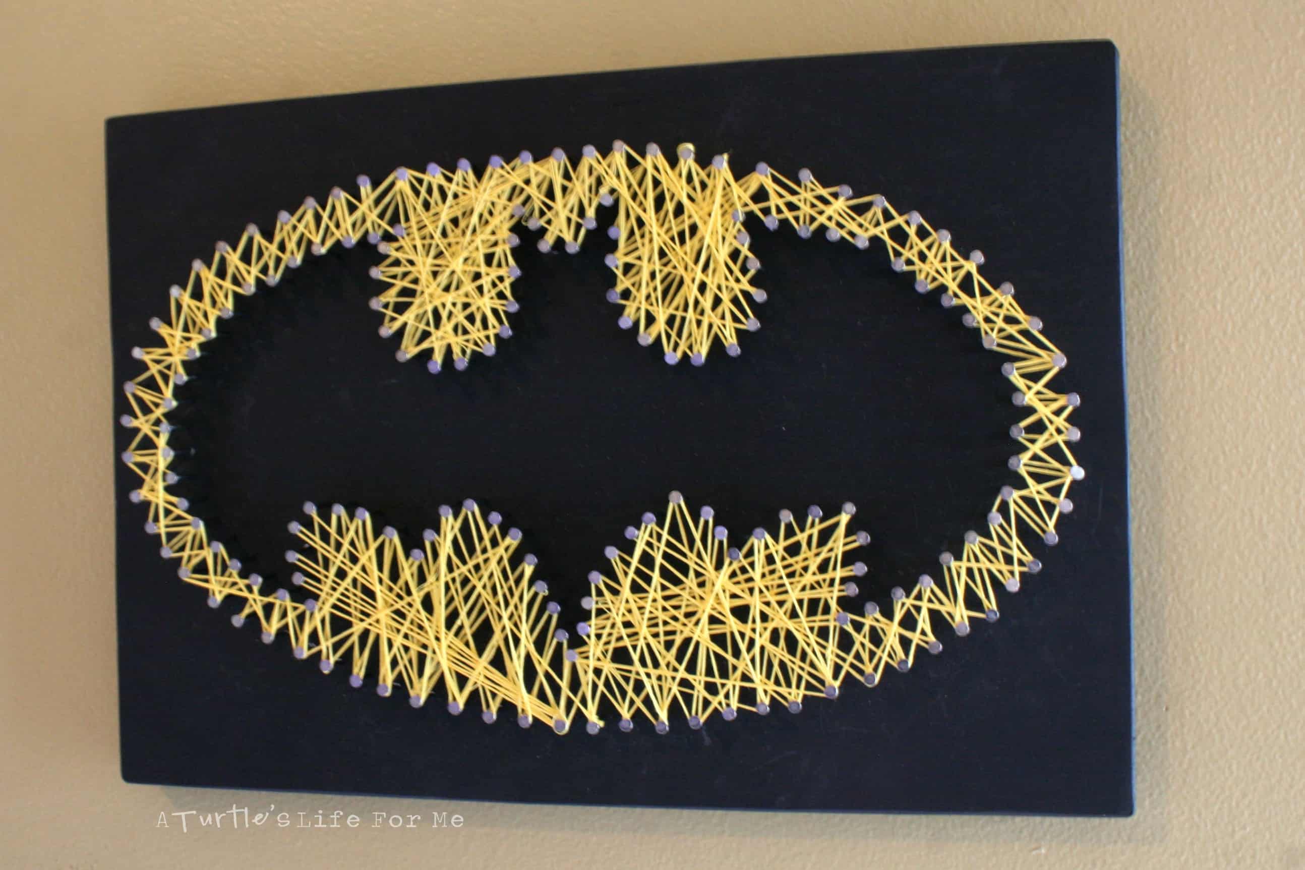 Batman string art