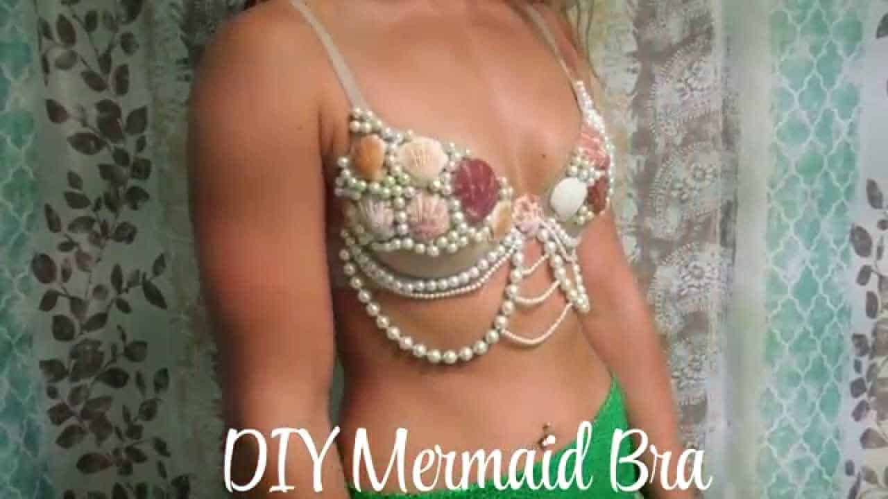 DIY mermaid bra