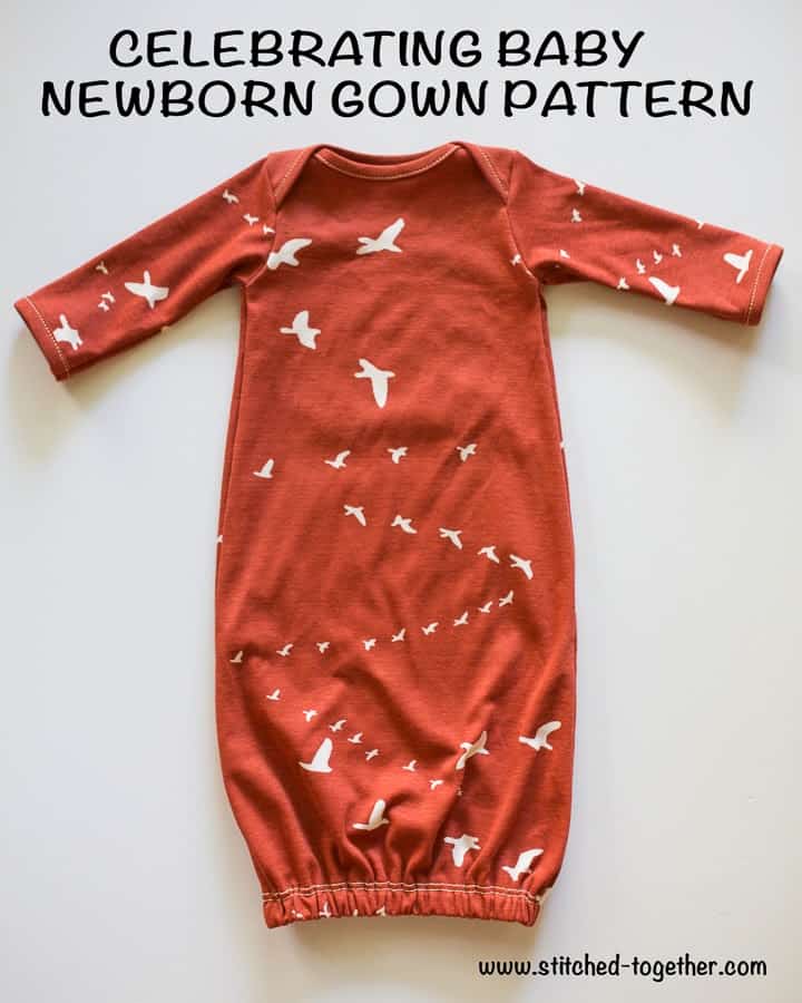 Newborn baby sleeper gown