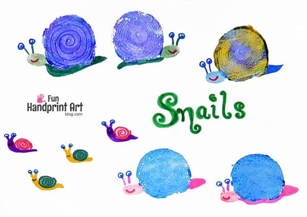 Stamped onion snails
