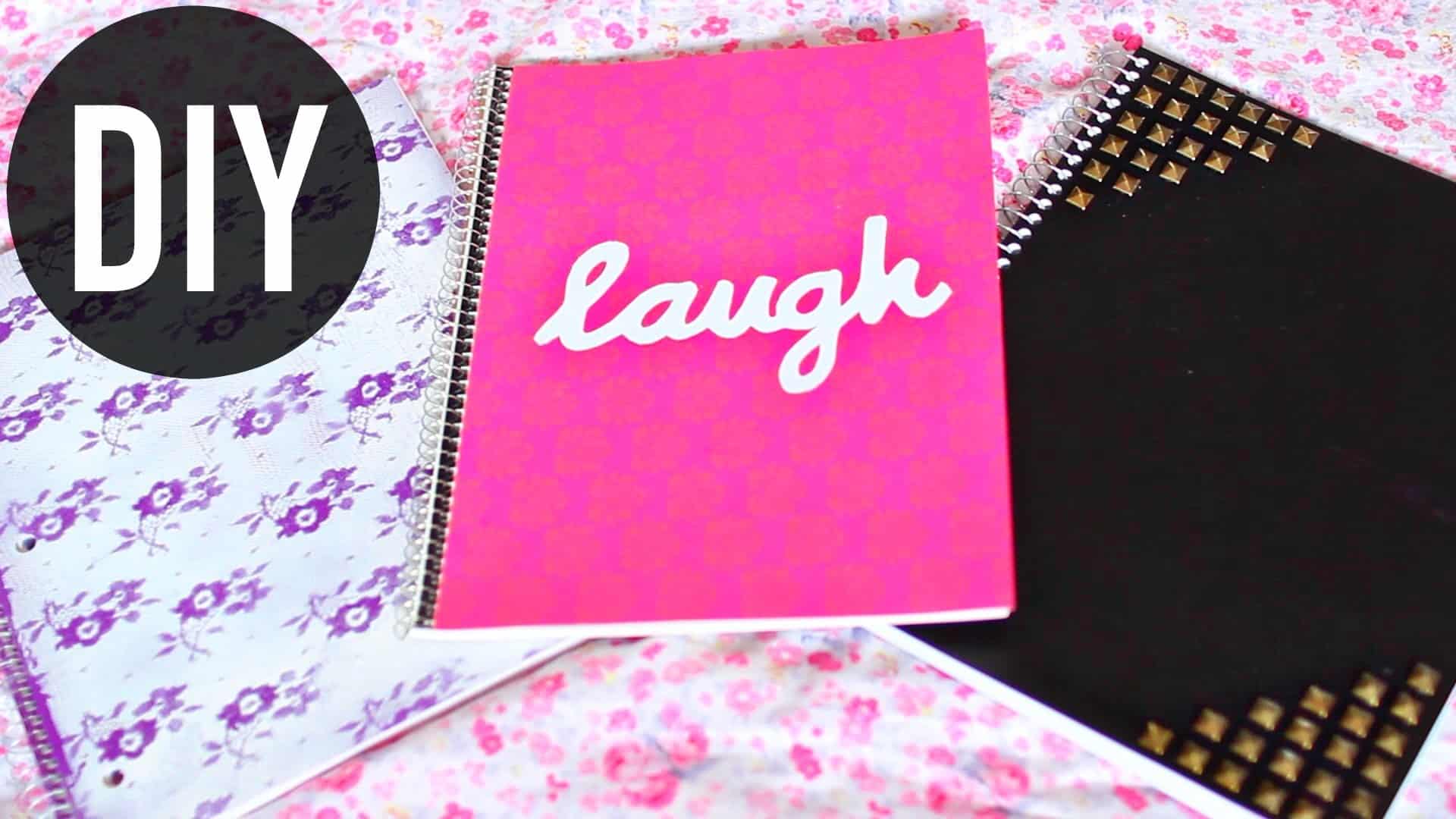 15 Diy Notebook Designs For Going Back To School