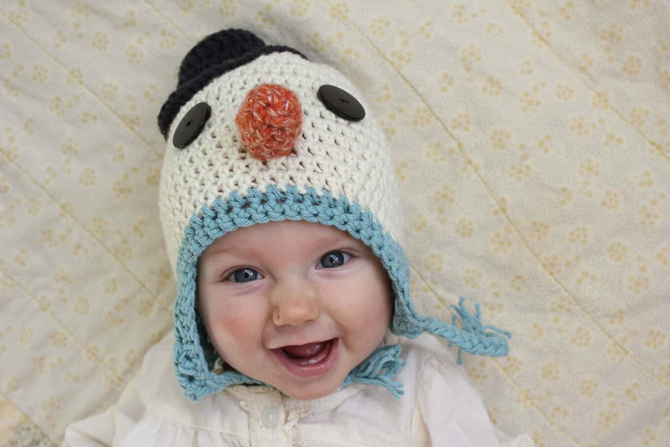 Baby Snowman hat