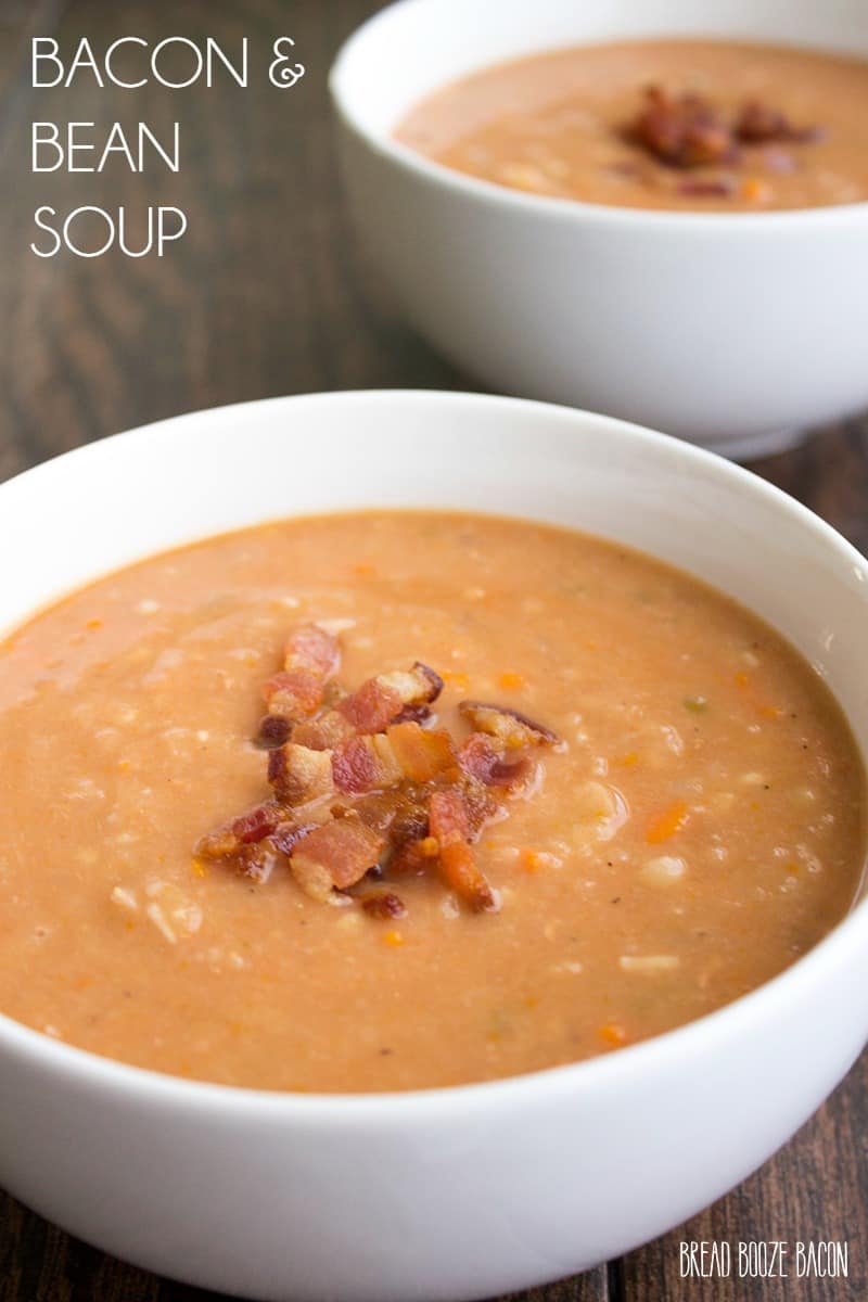 Bacon and bean soup