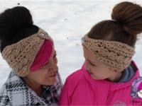 Braided glam cable ear warmer 200x150 Cozy and Stylish 15 Crocheted Ear Warmer and Headband Patterns