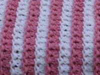 Candy striper dishcloth 200x150 Keeping It Clean and Crafty: Easy Free Knitted Dishcloth Patterns