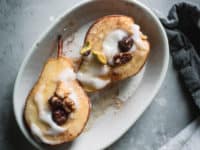 Cinnamon baked pears 200x150 Fragrant Sweetness: Delicious Fall Recipes for Cinnamon Lovers