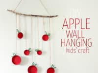 DIY apple and branch wall hanging 200x150 DIY Fall Wall Hanging Crafts