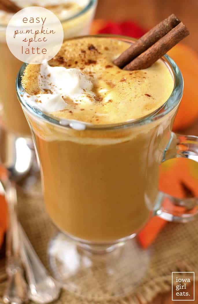 Easy pumpkin spice latte