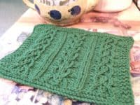 Keeping It Clean and Crafty: Easy Free Knitted Dishcloth Patterns