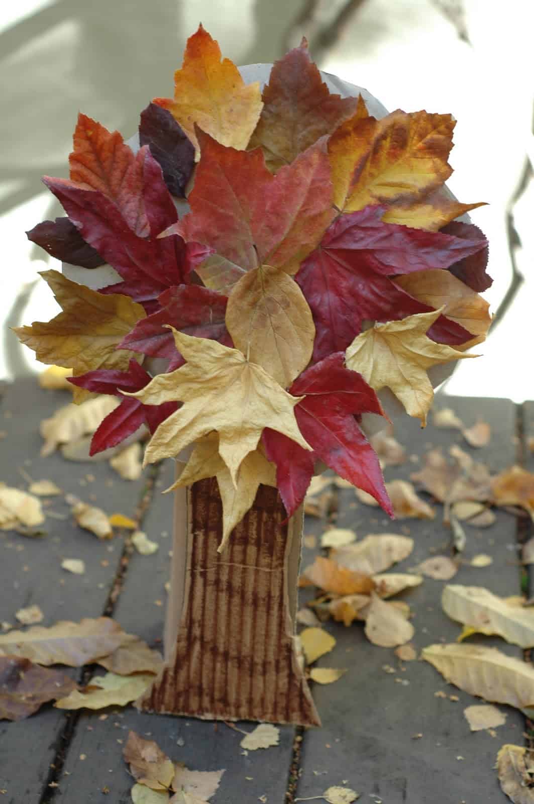 Leaf tree centrepiece