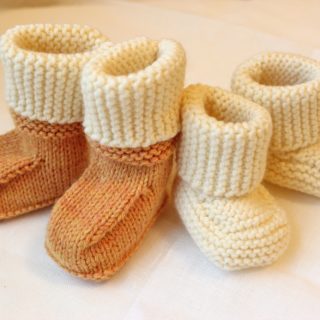 15 Cute Knitted Baby Booties Patterns for Fall
