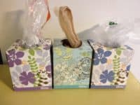 Plastic bag dispensers from a tissue box 200x150 A Cleaner Tomorrow: DIY Projects Made From Plastic Bags
