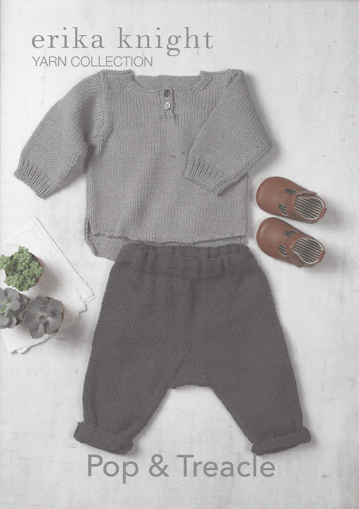 Pop and Treacle sweater and leggings baby set