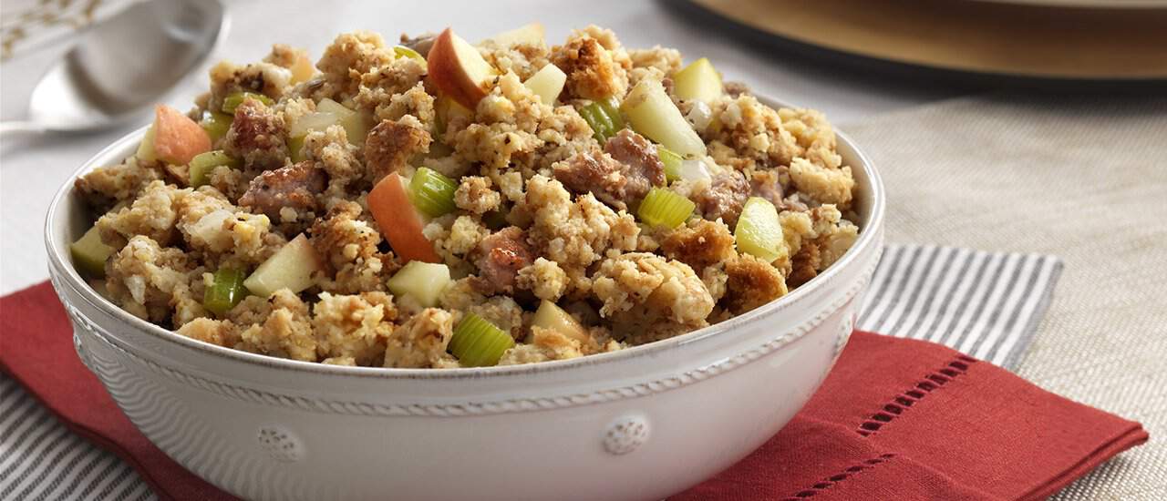 Sausage and apple stuffing