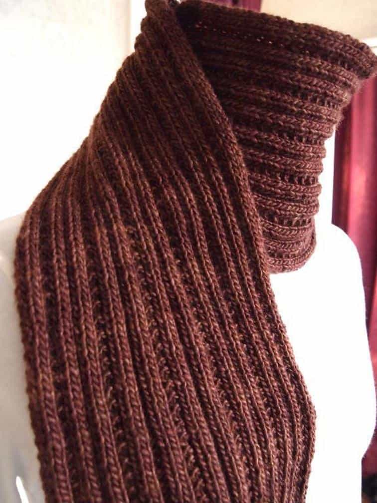 Simply Ribbed scarf