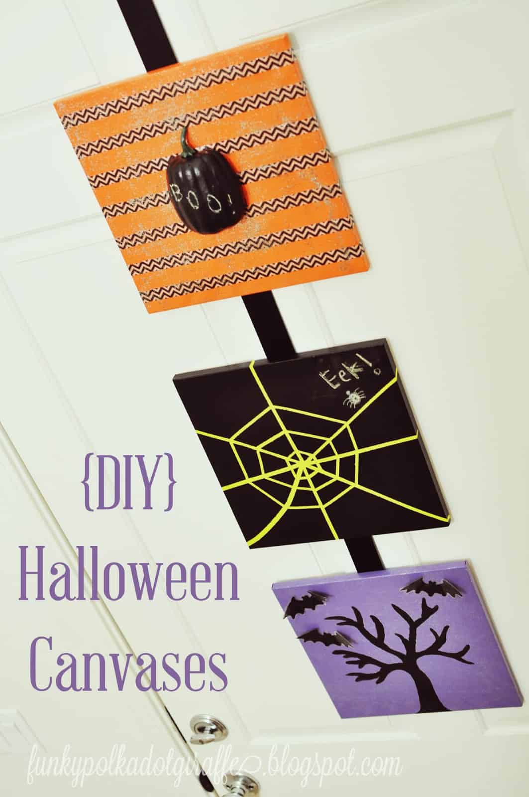 Spooky Halloween canvas chain