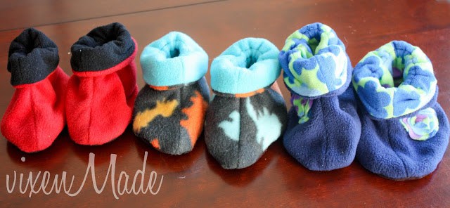 Toasty fleece slippers for kids