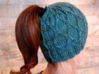Finding Your Winter Fashion: Best Knitted Messy Bun Hat Patterns