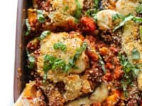 Vegan eggplant parmesan bake 200x150 15 Awesome Recipes for Eggplant Lovers From All Corners of the Globe!