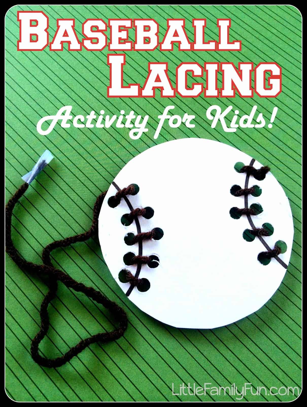 Baseball lacing craft