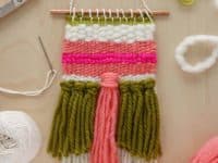 Basic multi textured weaving 200x150 Making a Trendy Statement: 15 Pretty DIY Weaving Crafts to Try Out
