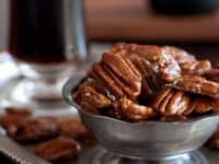 Beer candied pecans 200x150 Deliciously Intoxicating: Funky Recipes Made with Beer