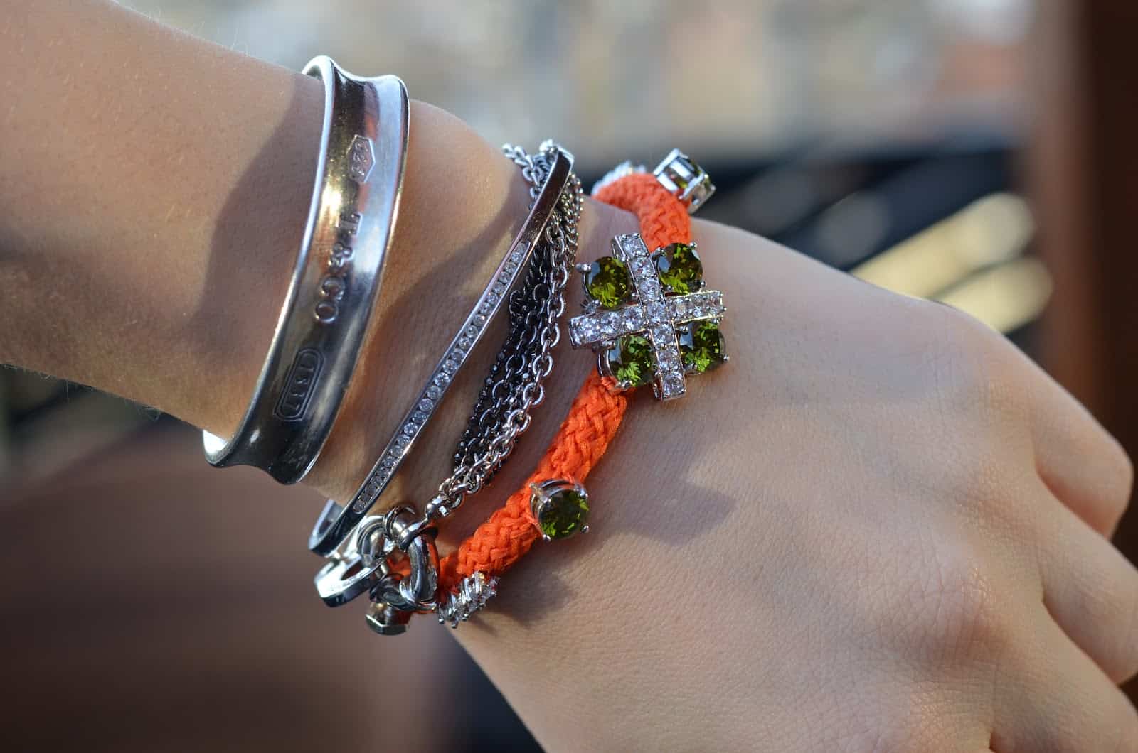 DIY Shourouk inspired bracelet
