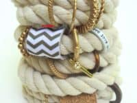 DIY embellished rope bracelets 200x150 Winding It Up with Style: Smart DIY Projects Using Rope
