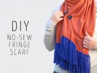 Staying Warm and Stylish: Trendy DIY No-Sew Scarves