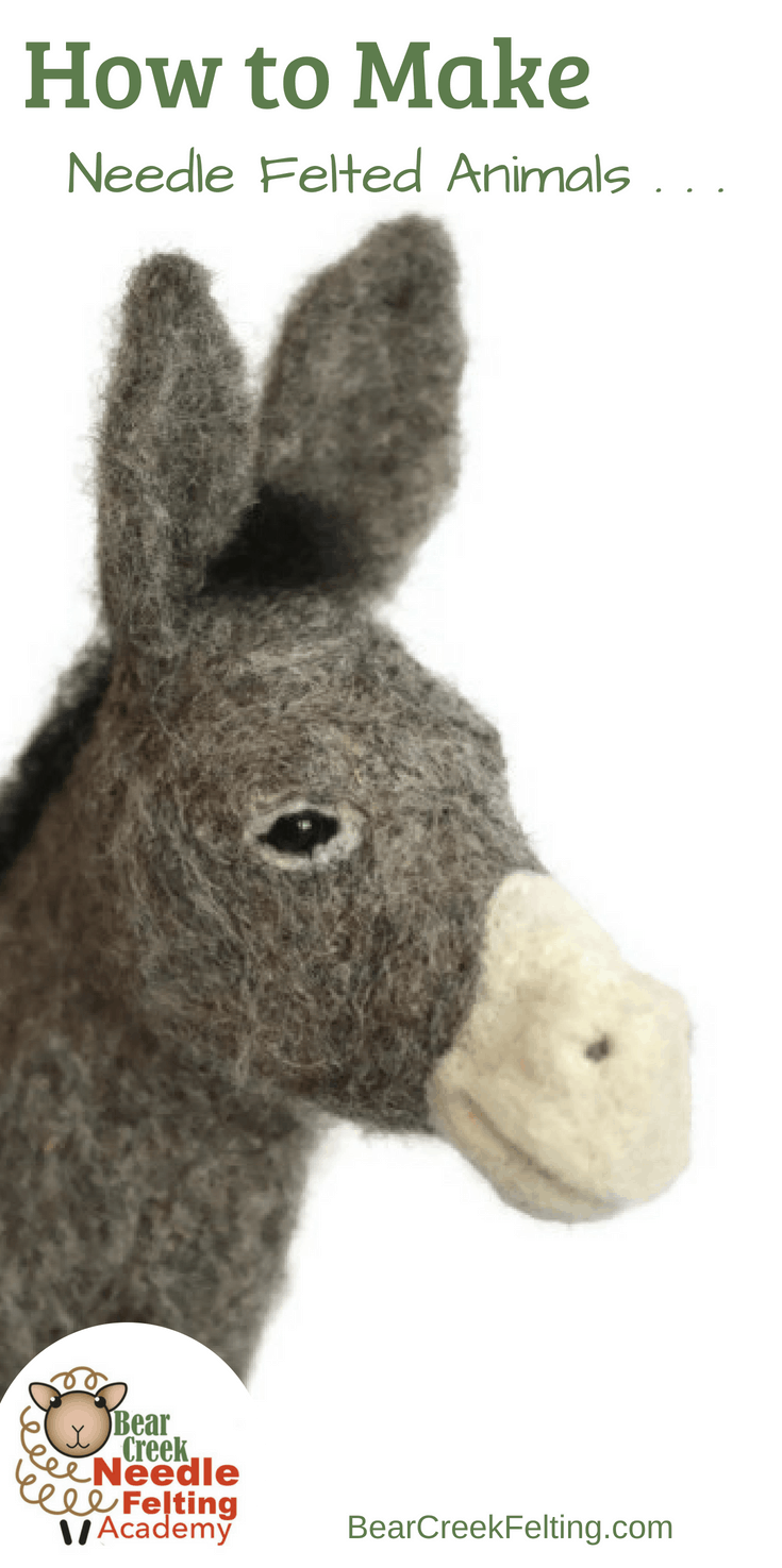 Detailed donkey