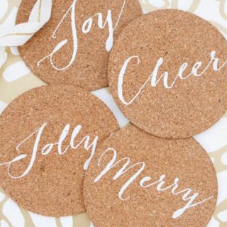 No More Water Rings: Homemade Coasters for Party Season and Beyond