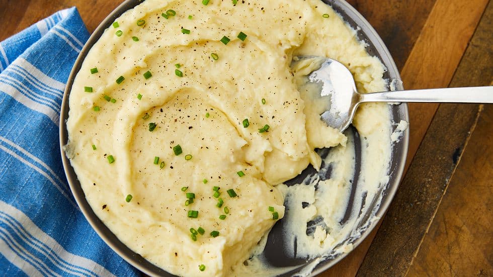 Perfect cream cheese mashed potatoes