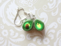 Happy avocado earrings 200x150 Beyond Just Delicious Treats: 15 Best Avocado Themed Crafts