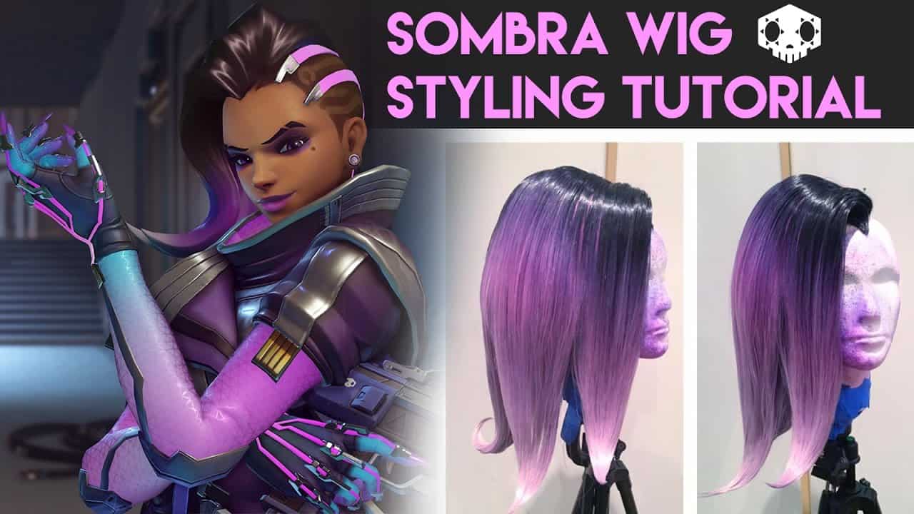Sombra wig from Overwatch