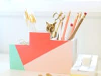 For a More Organized Workspace: Smart DIY Desk Organizers