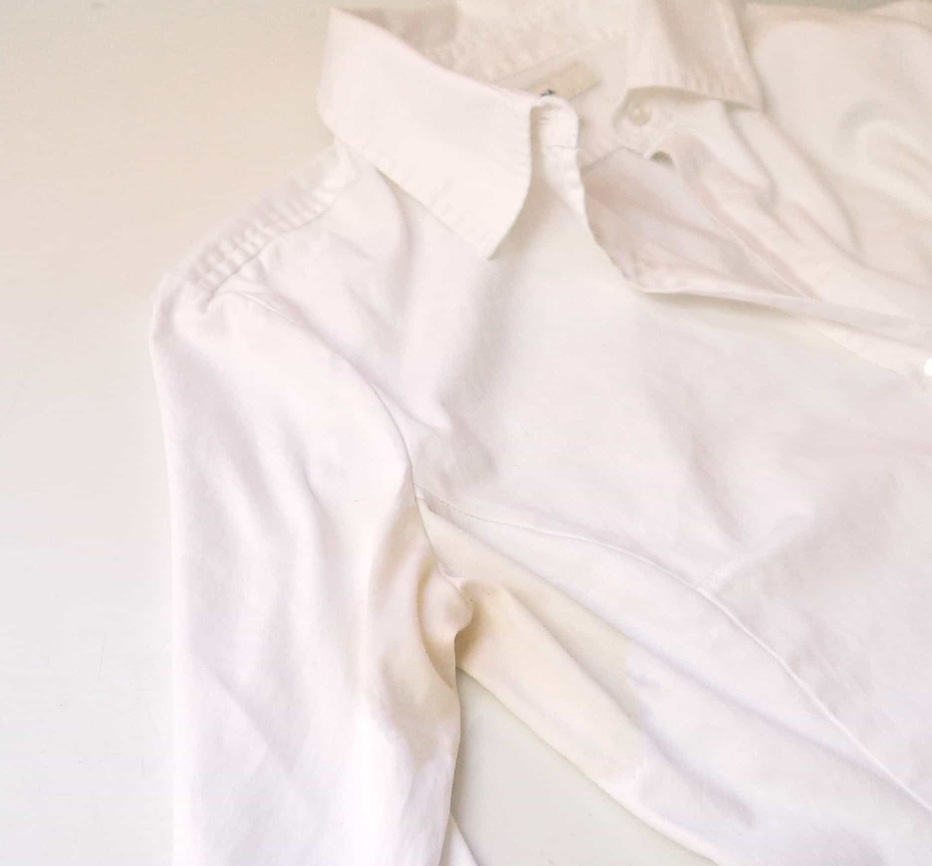 Getting rid of sweat stains