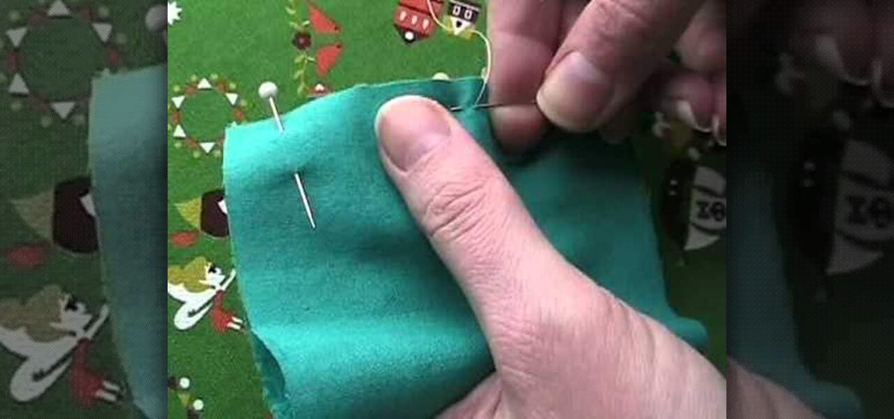 How to sew a basic hand seam